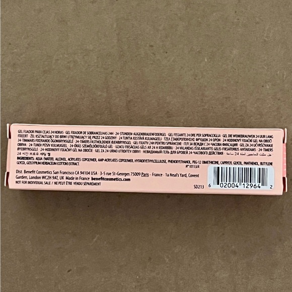 Benefit 24-HR Invisible Shaping & Setting Gel for 😌Eye Brows, 2 ml, Brand New - Picture 7 of 10